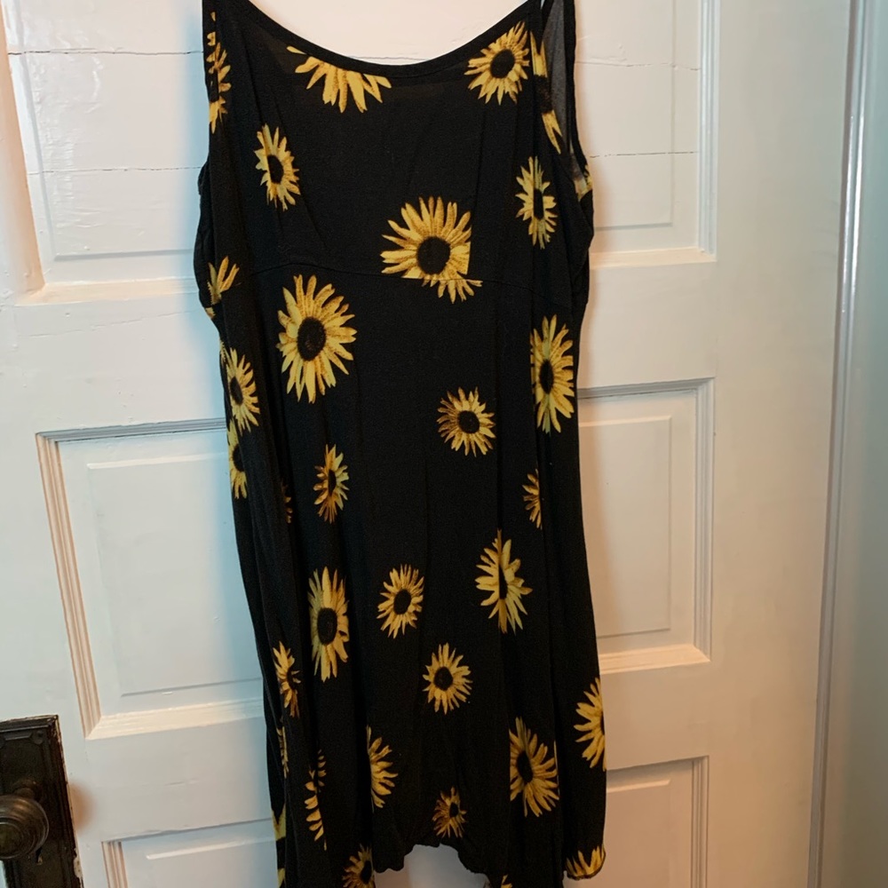 Adam Levine sunflower sundress